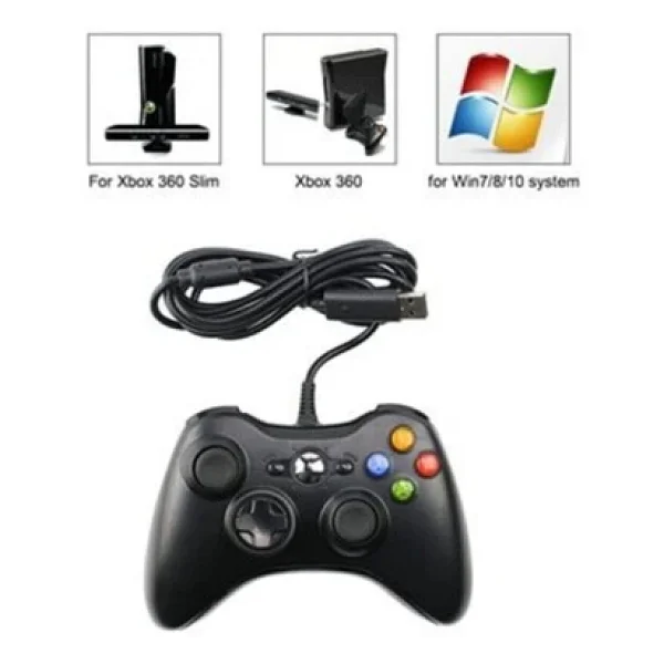 Microsoft Xbox 360 Pc Wired Kablolu Oyun Kolu - Görsel 6