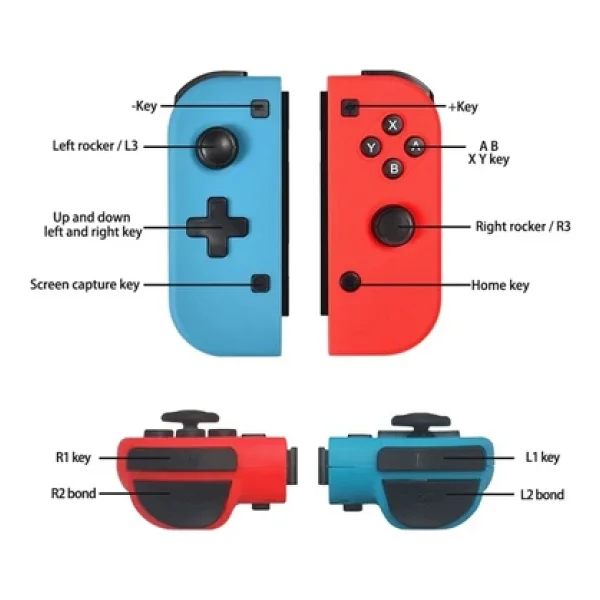 Nintendo Switch/nintendo Switch Oled Joy-con Controller Gamepad Joystick - Görsel 6