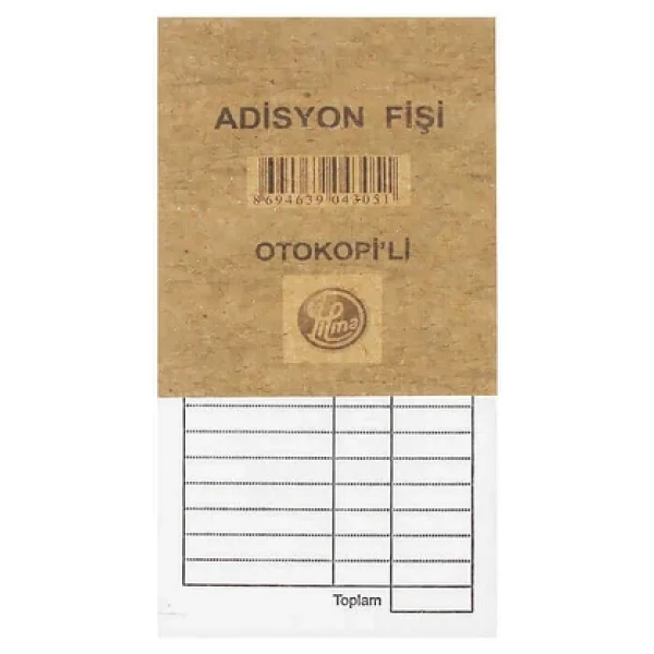 Dilman Adisyon Fişi OTOKOPİLİ - Görsel 3