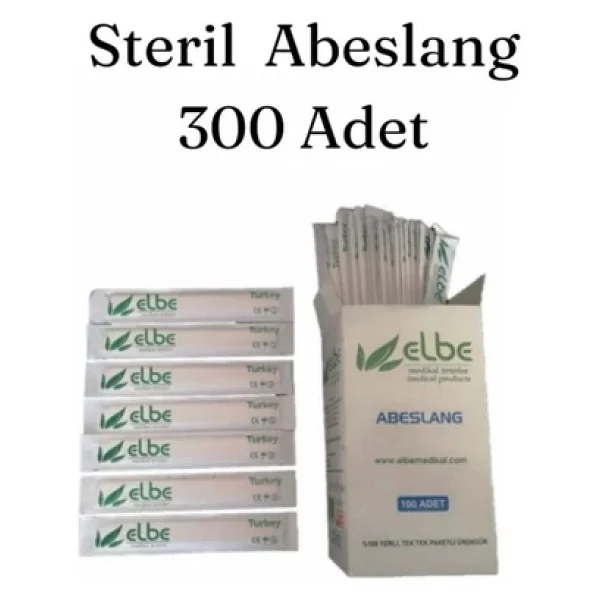 Elbe Steril Abeslang 300 Adet - Görsel 2