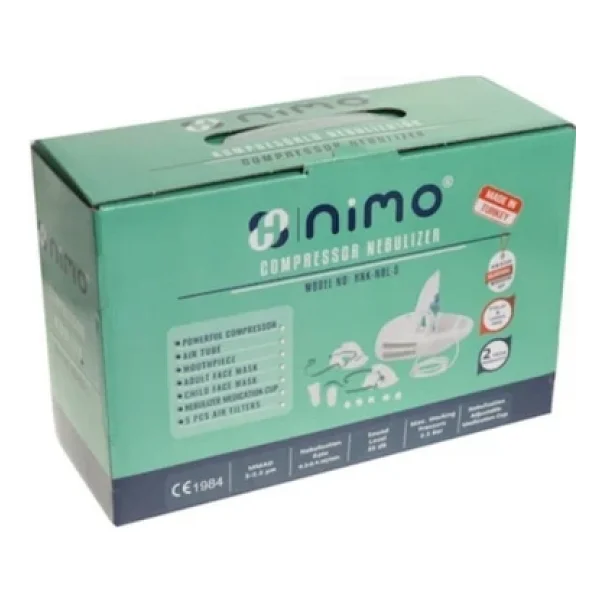 Nimomed Nimo Kompresörlü Nebulizatör - Görsel 2
