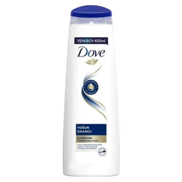Dove Yoğun Onarıcı Yıpranmış Saçlar için Şampuan 400 ml - Görsel 5