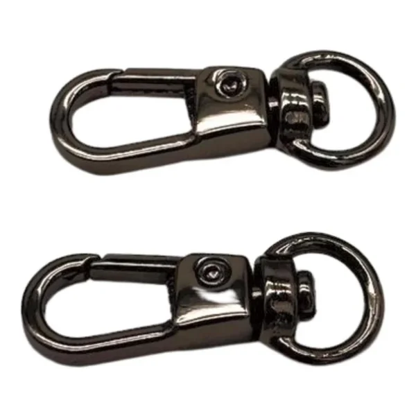Angel Çanta Aksesuar Füme Renk 2'li Küçük Kanca - Görsel 2