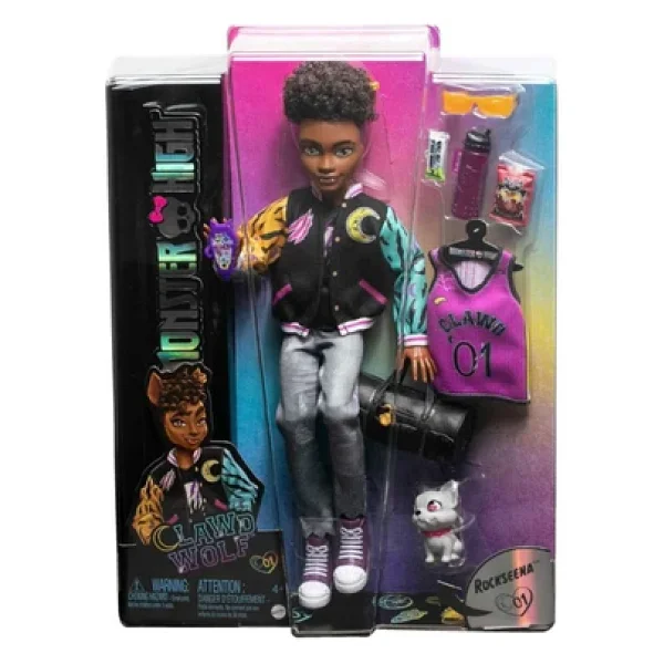 Monster High Clawd Wolf Rockseena Bebeği HNF65 - Görsel 2