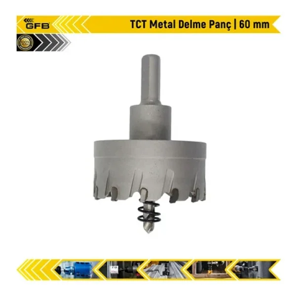 Gfb 4716 Tct Metal Delme 60 Mm Panç - Görsel 4