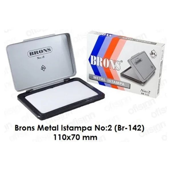 Brons BR-142 No: 2 12'li Metal Istampa - Görsel 2