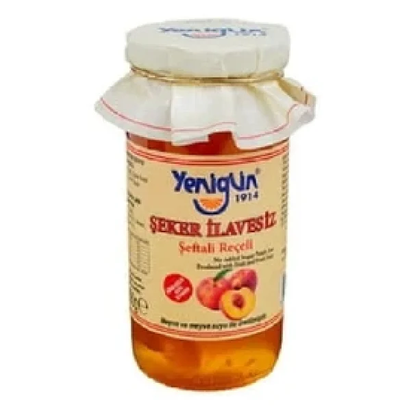 Yenigün Şeker İlavesiz 290 gr Şeftali Reçeli - Görsel 3