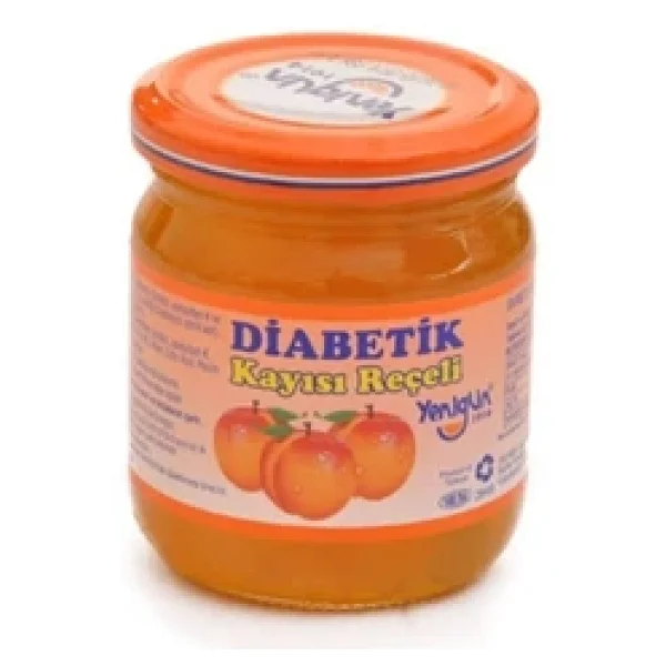 Yenigün Diyabetik Kayısı Reçeli 230 gr - Görsel 2