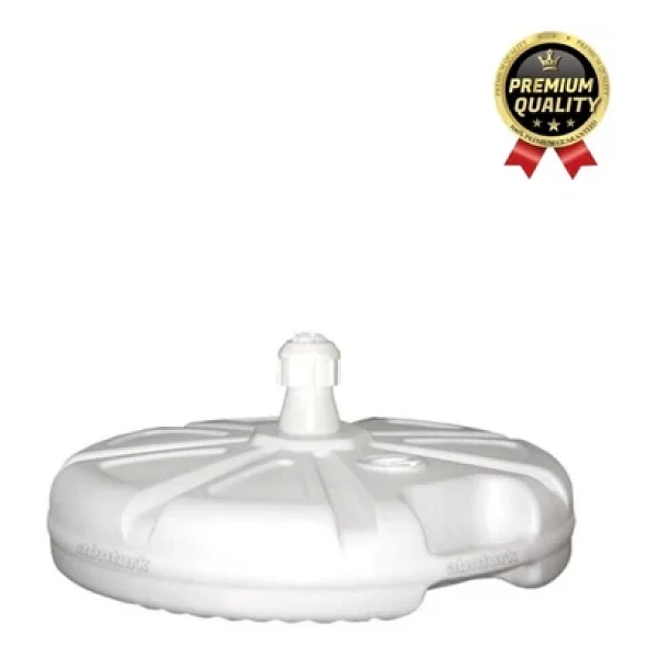 Yeni Seri Pratik Uzun Ömürlü Büyük Boy Dayanıklı Plastik 49x9 cm Plaj Kamp Bahçe Şemsiyesi Bidonu - Görsel 4