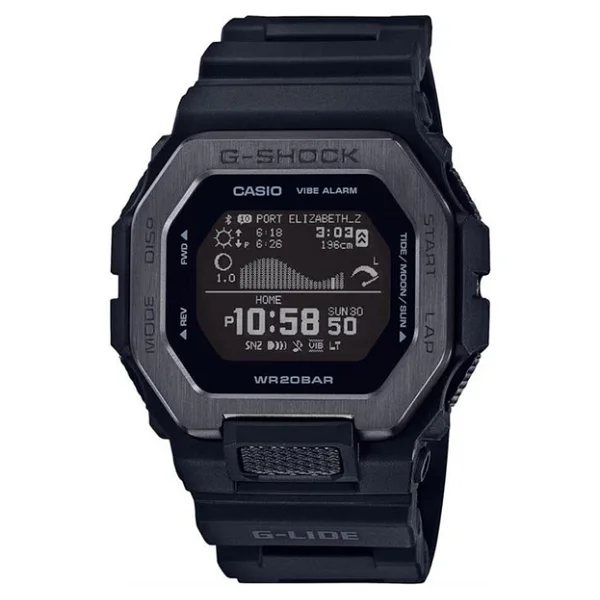 Casio G-Shock G-Lide GBX-100NS-1DR Siyah Erkek Kol Saati - Görsel 4