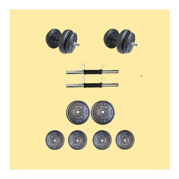 Mocca Style 20kg Mocca Diamond 20 Kg Dambıl Seti Ağırlık Ve Vücut Geliştirme Aleti 20 Kg (20 KG PLAKA AĞIRLIĞI) - Görsel 2