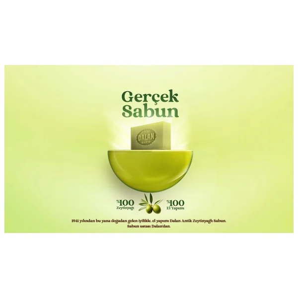 Dalan Antik Zeytinyağlı Defne Sabunu 900 Gr X 6 Paket - Görsel 3