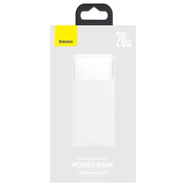Baseus Bipow 20 W 30000 mAh Hızlı Şarj Powerbank - Görsel 3