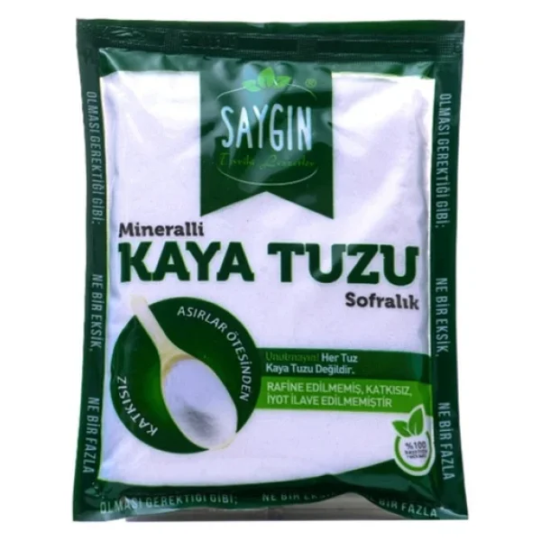 Saygın Sofralık Kaya Tuzu 500 gr - Görsel 2