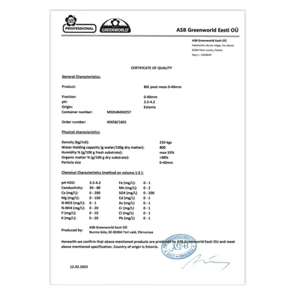 Profi Mix 80 Lt Ithal Blueberry Yaban Mersini Torfu - Ph 3,5 - 4,2 Asidik Toprak 0-40 mm - 80 Litre - Görsel 2
