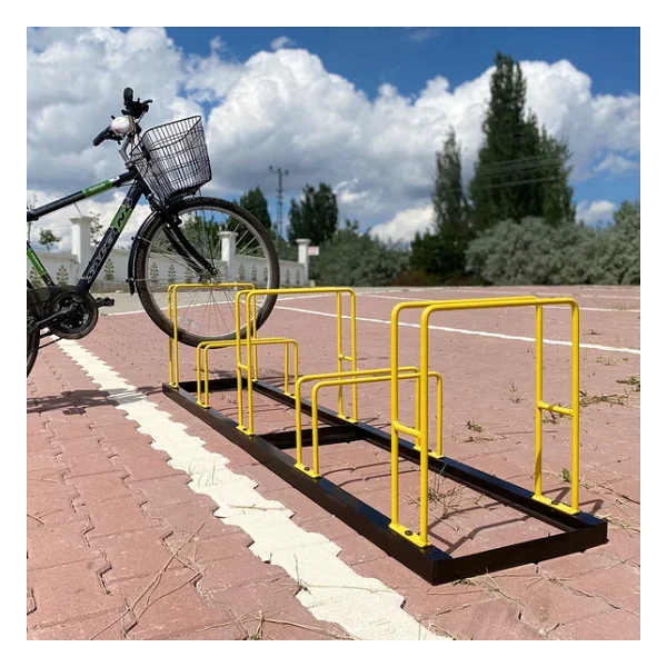 Bisiklet Park Yeri 5 Li Bisiklet Park Demiri Beşli Bisiklet Koyma Yeri (Beşli) - Görsel 7