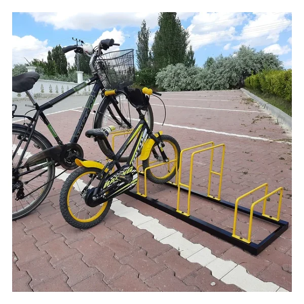Bisiklet Park Yeri 4 Lü Bisiklet Park Demiri Dörtlü Bisiklet Koyma Yeri (Dörtlü) - Görsel 2