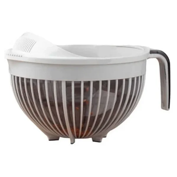 Qlux Ideas Qmix Fildişi 3000 ml 22 cm Pirinç Süzgeci - Görsel 2
