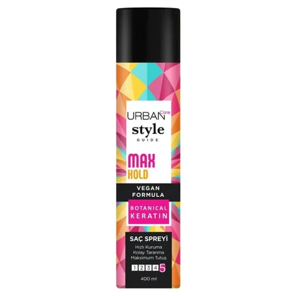 Urban Care Style Guide Max Hold 400 ml Saç Spreyi - Görsel 2