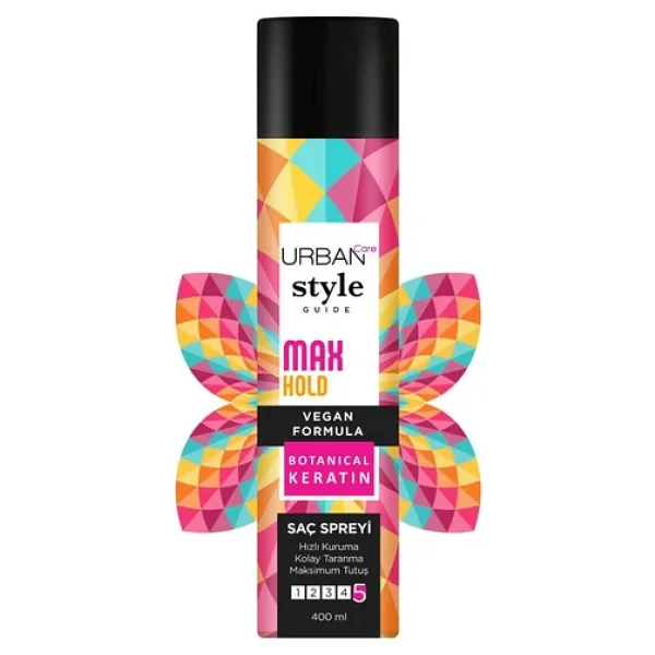Urban Care Style Guide Max Hold 400 ml Saç Spreyi - Görsel 3