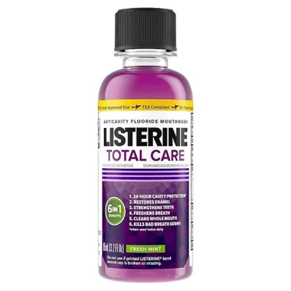 Listerine Total Care Fresh Mint 95 ml Gargara - Görsel 3