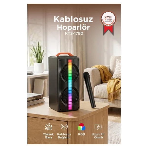 Torima KTS-1790 Bluetooth Hoparlör - Görsel 2