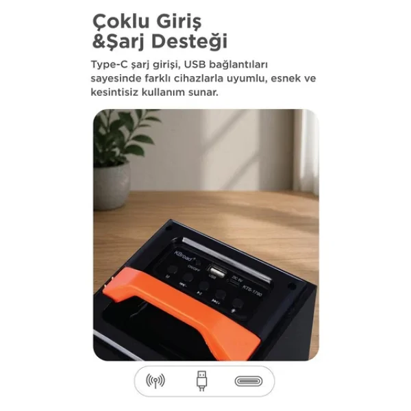 Torima KTS-1790 Bluetooth Hoparlör - Görsel 6