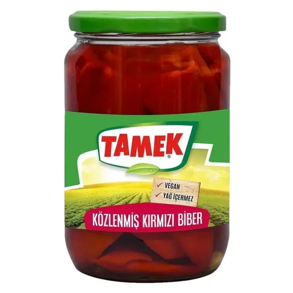 Tamek Közlenmiş Biber 530 Gr Cam Kavanoz X 2 Adet - Görsel 2