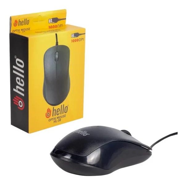 Hello HL-38 Kablolu Mouse - Görsel 6