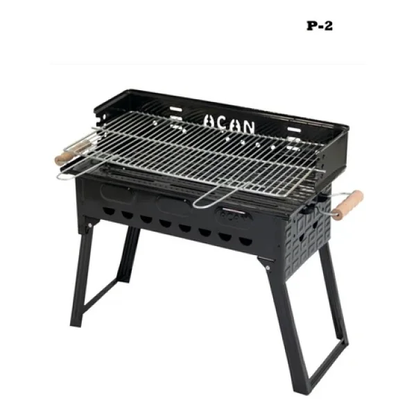 Açan P2 Büyük Pervazlı Kömürlü Mangal - Görsel 2