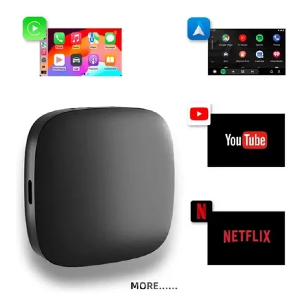 Wireless Carplay Android Araba 4 Çekirdekli Akıcı FullHd 1080P Wifi 2.4/5G 2GB/32Gb - Görsel 2