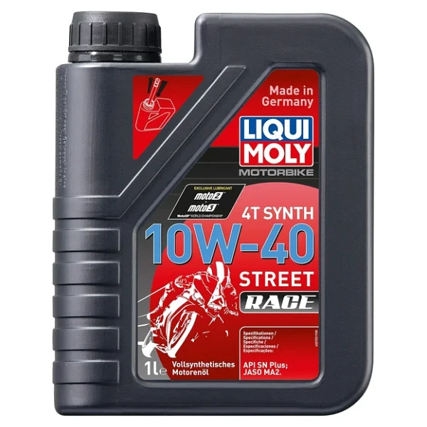 Liqui Moly 10W-40 4T Street Race 1 lt Motosiklet Yağı - Görsel 2