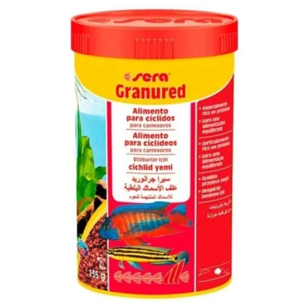 Sera Granured Nature 100 ml/55 gr Granül Balık Yemi - Görsel 3