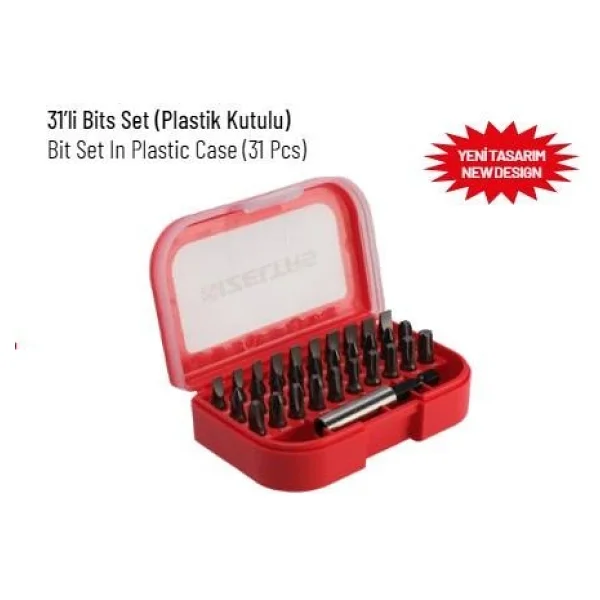 İzeltaş 4800008131 31 Parça Plastik Kutulu Bits Uç Set - Görsel 5