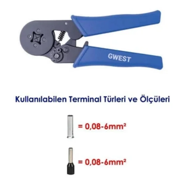 Gwest GW-8 Sıkma Pensesi - Görsel 6