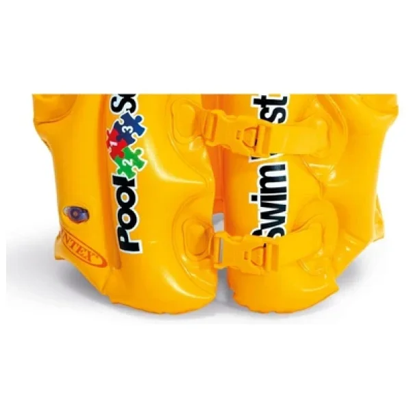 Intex Şişme Can Yeleği Deniz Yeleği Şişme Cankurtaran Yelek Life Vest Yakalı Can Yeleği Emniyet 50x47 cm. - Görsel 5