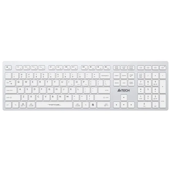 A4 Tech Fstyler FBX50C Beyaz Q Kablosuz Klavye - Görsel 4