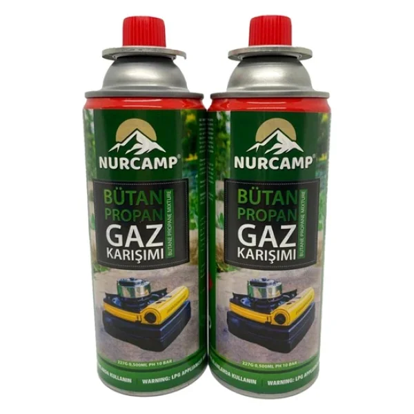 Nurcamp 227 gr 2 Adet Gaz Kartuşu - Görsel 4