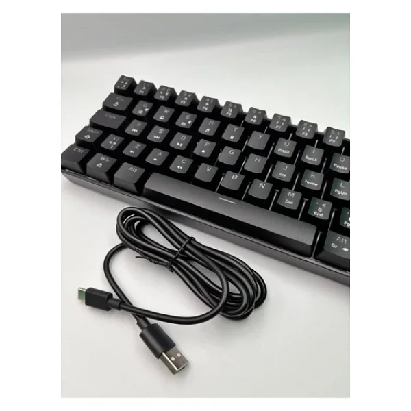 Sarftech T60 Siyah Red Switch Kablolu Mekanik Oyuncu Klavyesi - Görsel 2