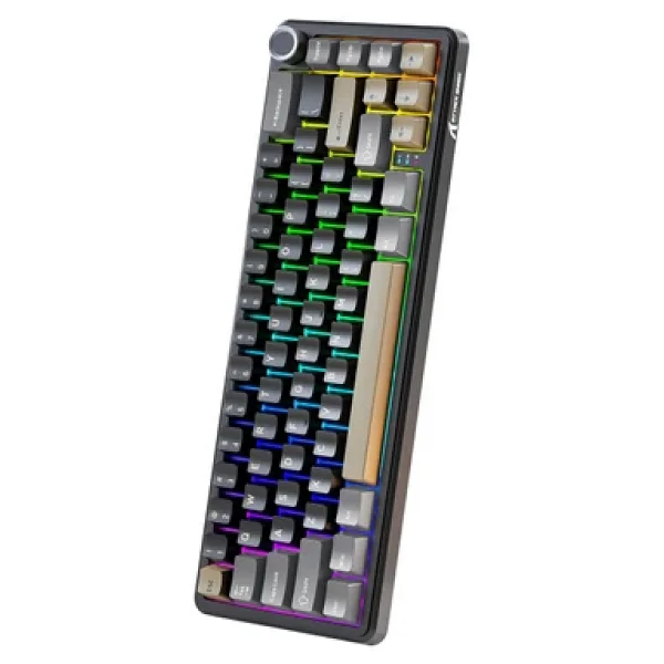 Silabor Attack Shark X66 Kablosuz Mekanik Klavye Side Printed Pbt Keycaps - Görsel 3