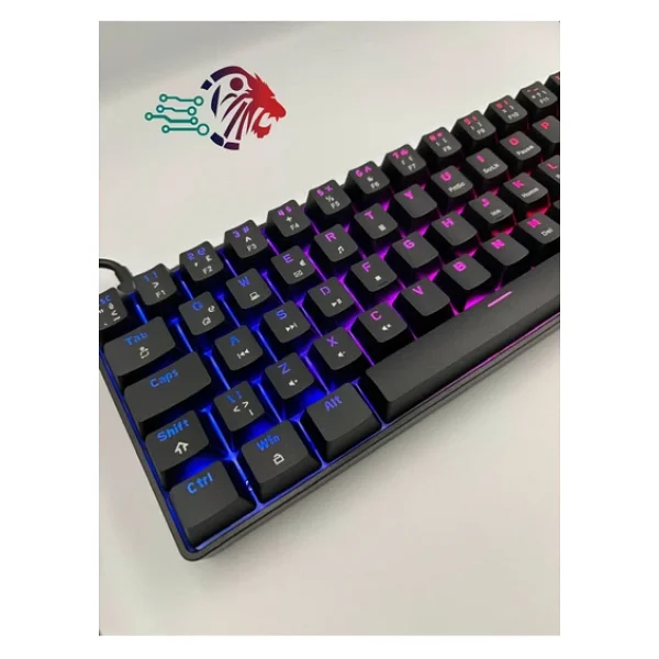 Sarftech T60 Siyah Red Switch Kablolu Mekanik Oyuncu Klavyesi - Görsel 4