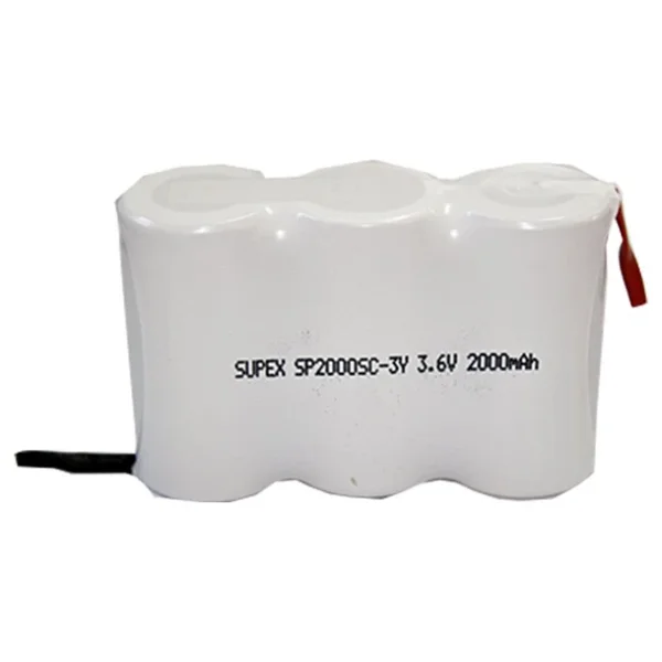 Supex 3.6V 2000MAH 3LÜ Yanyana Süpürge Pili - Görsel 3