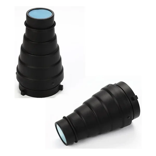 Gdx SN-01 120mm Çaplı Petekli Snoot Bowens Adaptörlü Stüdyo Flaş Aksesuarı - Görsel 5