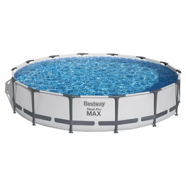 Bestway 56595 427x84 cm Steel Pro Max Yuvarlak Prefabrik Havuz Seti - Görsel 4