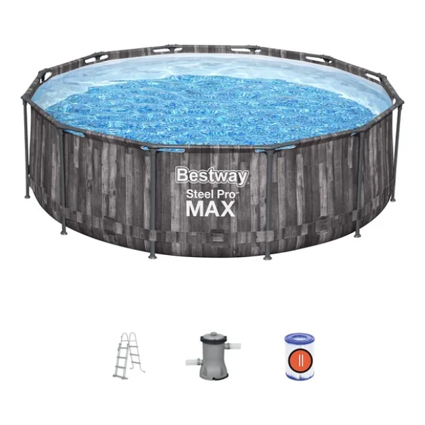 Bestway 5614X Steel Pro MAXTM Yer Üstü Prefabrik Havuz Seti 3,66 m x 1,00 m - Görsel 2