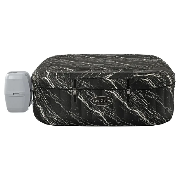 Bestway Lay-z-spa 6001f Hollywood Energy-efficient Luxe AirjetTM Şişme Spa Havuzu, Led Işıklı, 4-6 Kişilik Siyah - Görsel 5