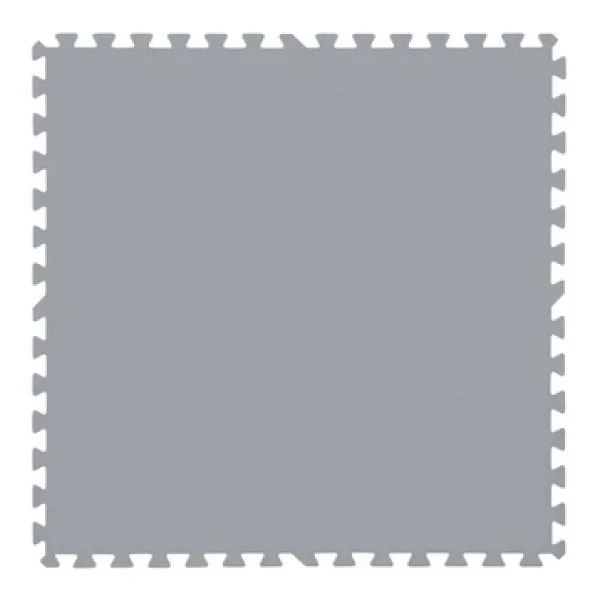 Bestway 58636 78 Cm X 78 Cm Parçalı Zemin Koruyucu Mat, 9 Lu Paket Gri - Görsel 3