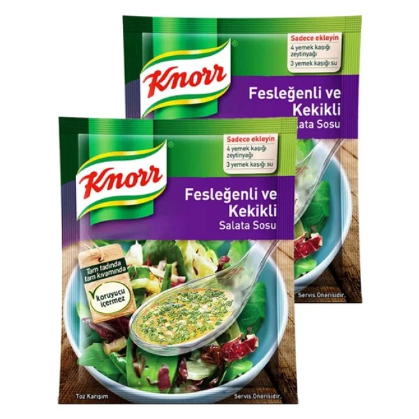 Knorr 50 gr Fesleğenli Kekikli Salata Sosu - Görsel 3