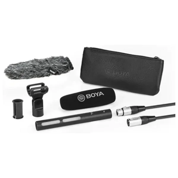 Boya BY-BM6040 Profesyonel Condenser Shotgun Mikrofon - Görsel 2