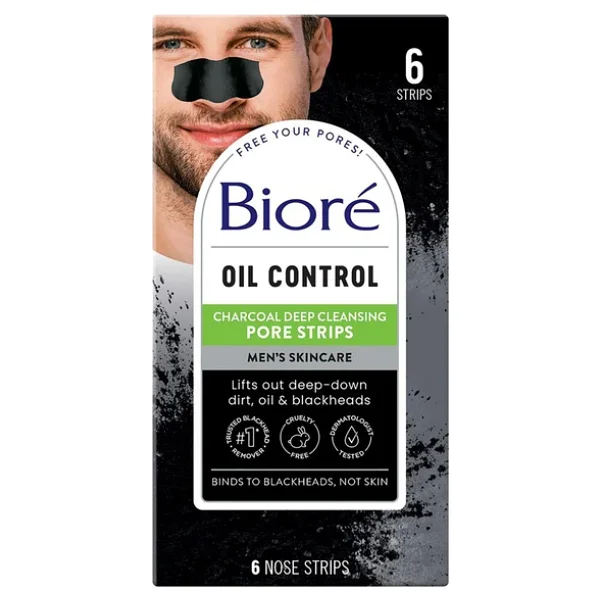 Biore Men Oil Control Gözenek Temizleme Bandı 6 Adet - Görsel 2